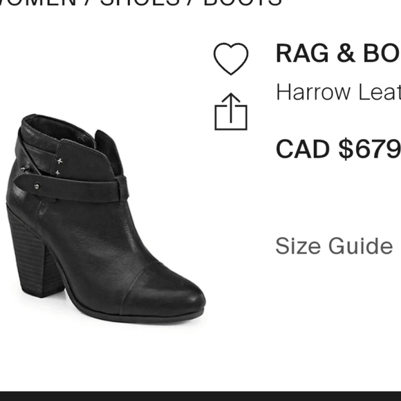 Rag & Bone HARROW Buckle Suede Ankle Booties - Picture 10 of 11